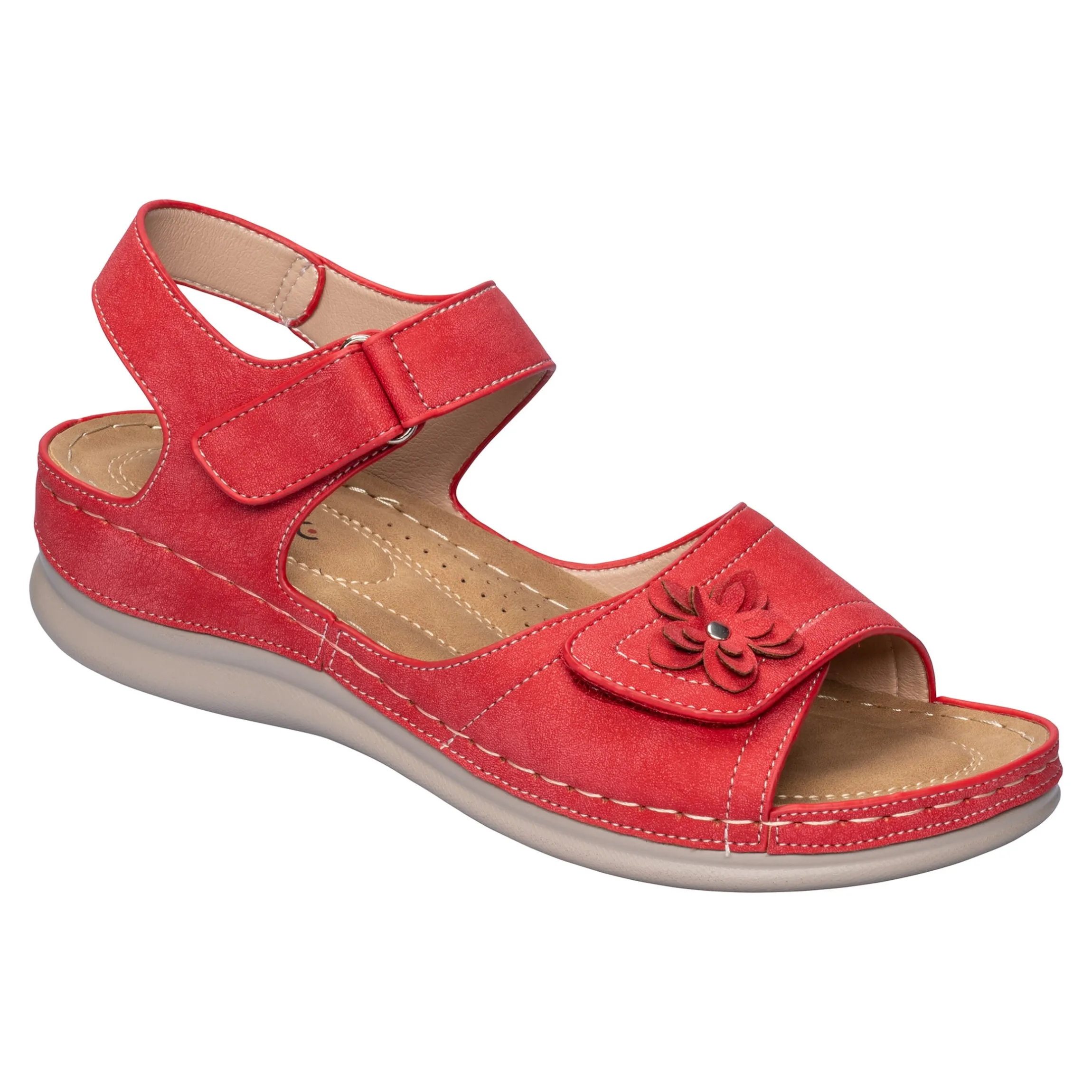 Klettsandalette „Carmen“ rot