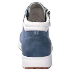 Knöchelhohe Sneaker "Nabia 2 in 1" mit Reißverschluss blau