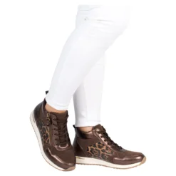 Knöchel-Sneaker „Jacqueline“ braun