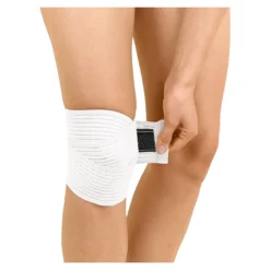 Kniebandage mit Anti-Rutschbeschichtung