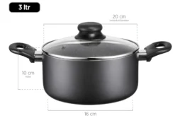 Kochtopf-Set, Aluminium Izar