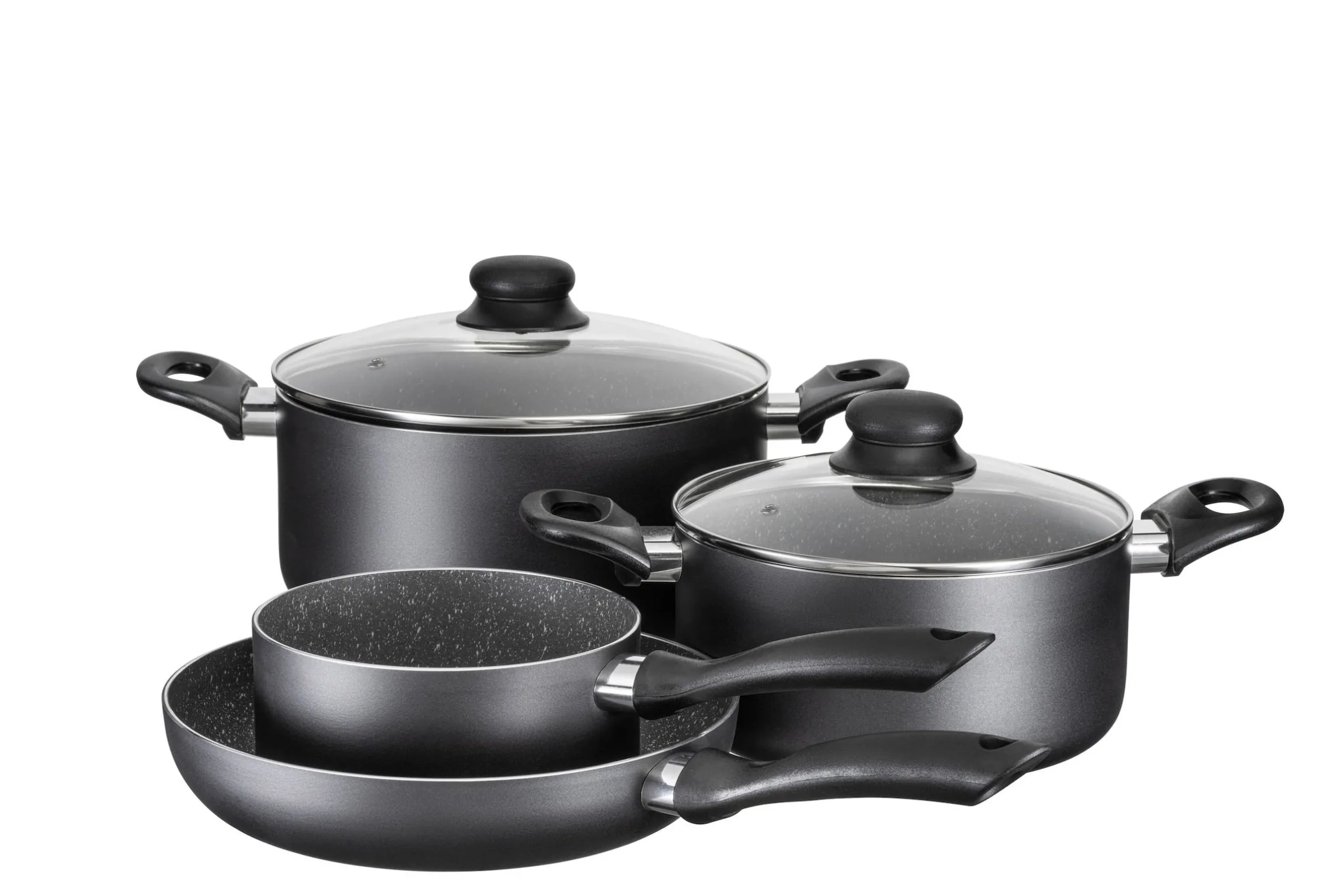 Kochtopf-Set, Aluminium Izar