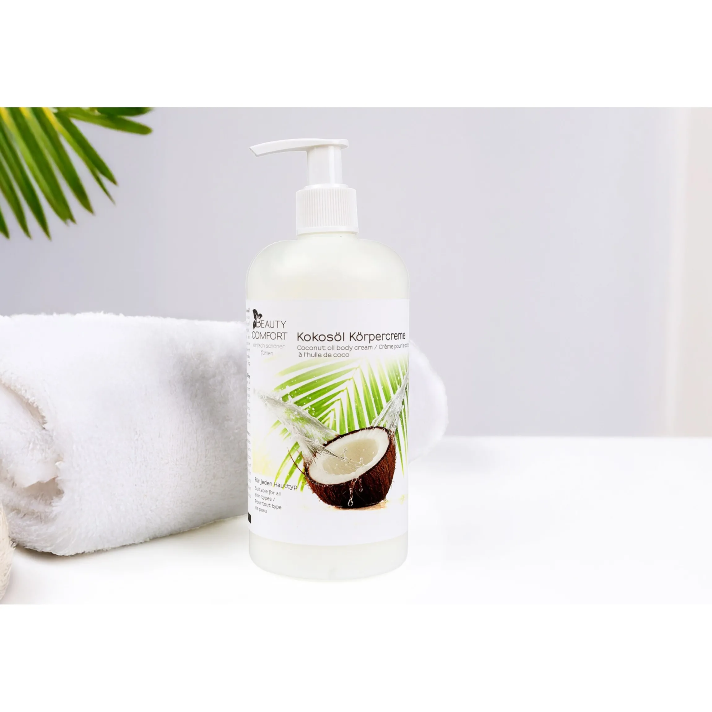 Kokosöl-Körpercreme, 500 ml