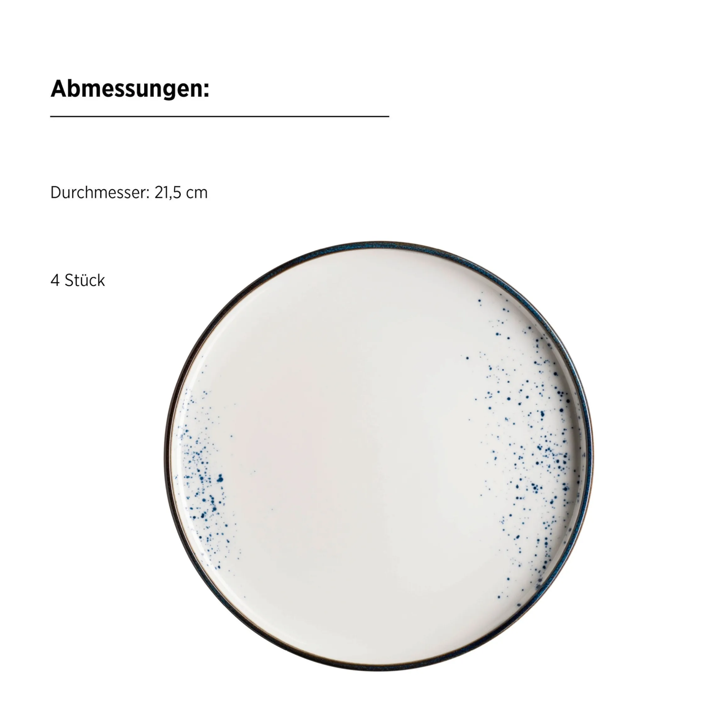 Kombiservice, Porzellan Pintar Beige / Blau