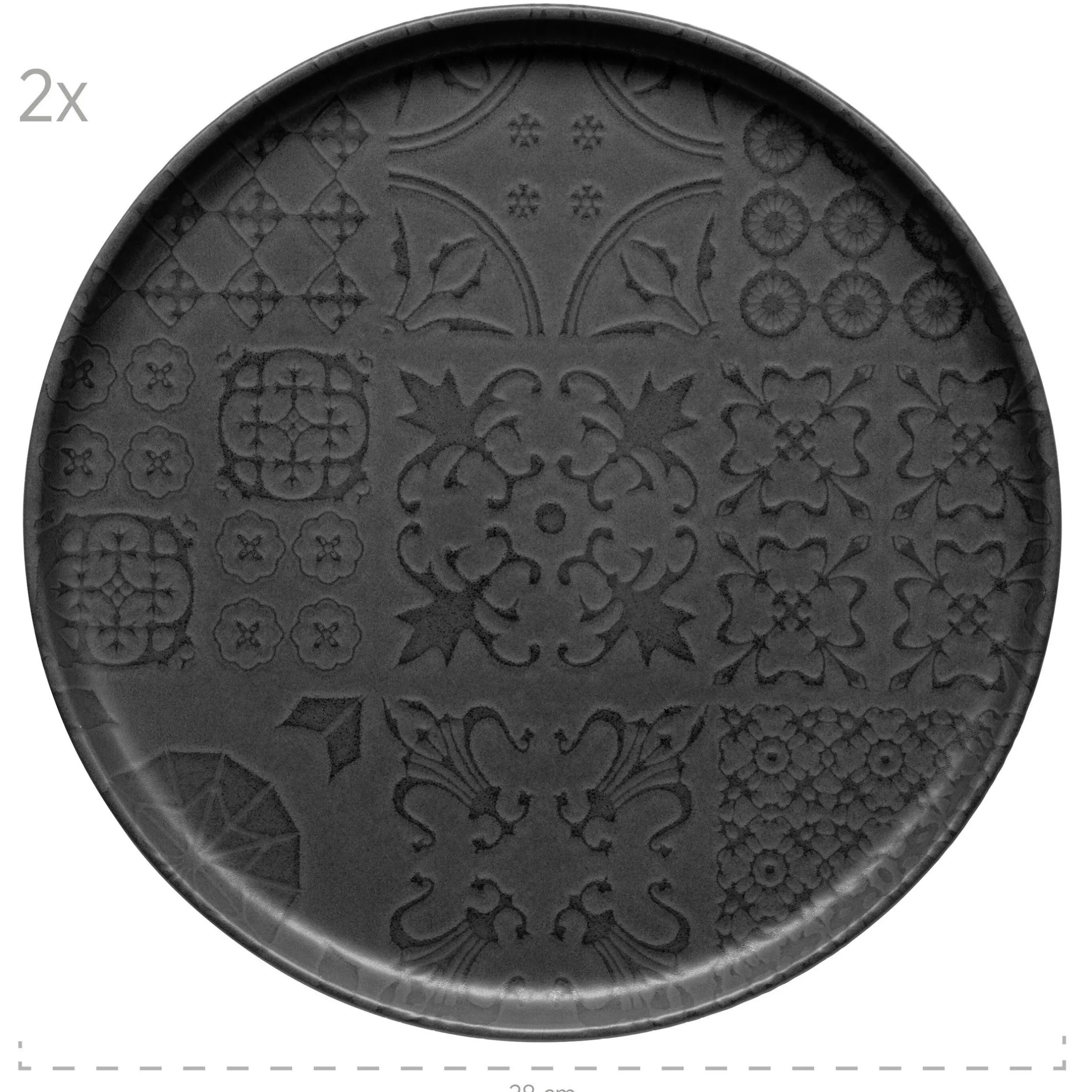Kombiservice, Steinzeug Trad. Tiles