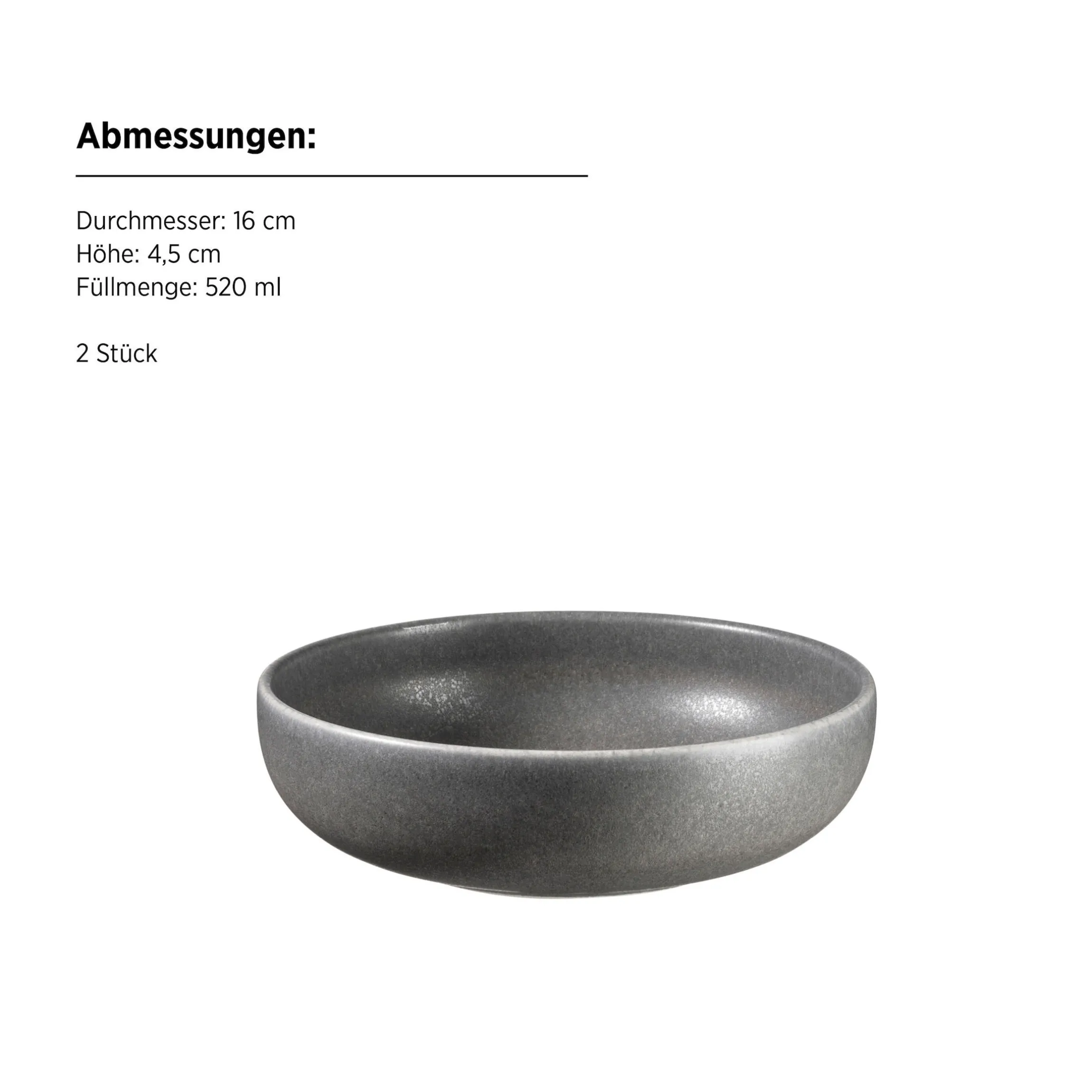 Kombiservice, Steinzeug Unico Grau