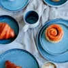 Kombiset, Steinzeug Malea Blau
