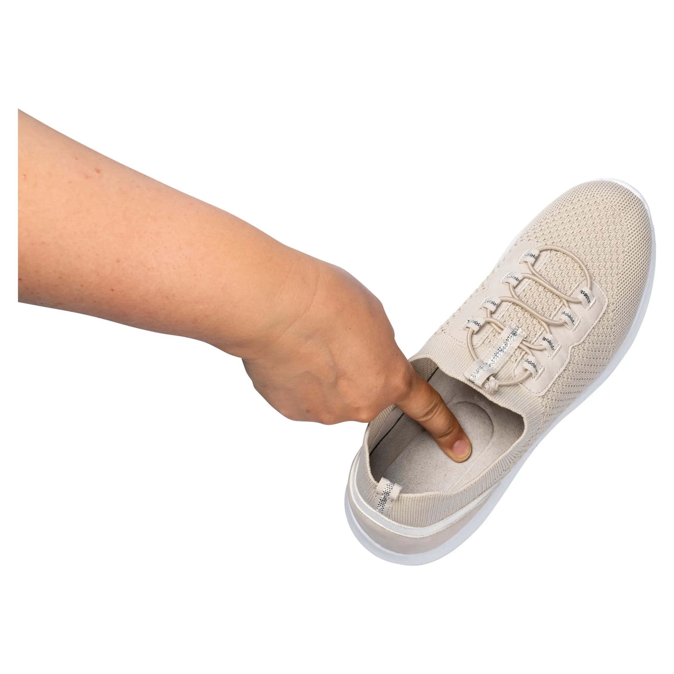 Komfort-Aktivschuh "Yvonne" beige