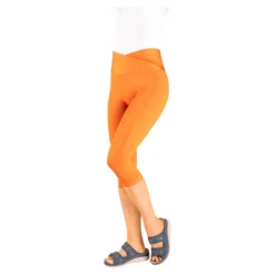 Komfort-Capri-Leggings "Leonie" orange