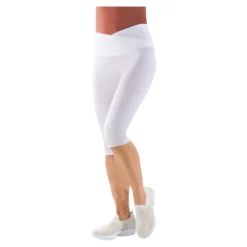 Komfort-Capri-Leggings "Leonie" weiß