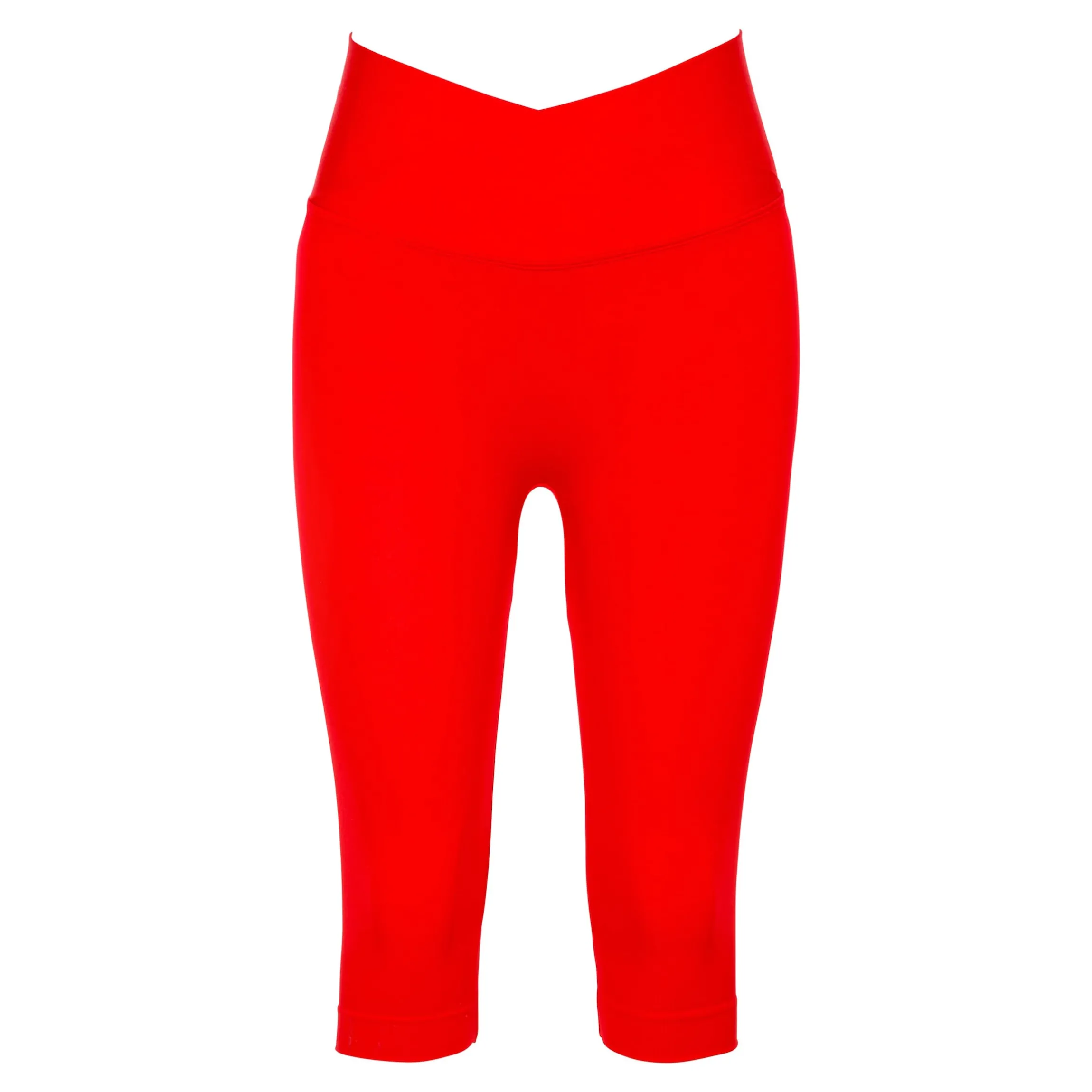 Komfort-Capri-Leggings "Leonie" rot