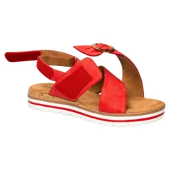 Komfort-Fashionsandale ­„Franka“ rot