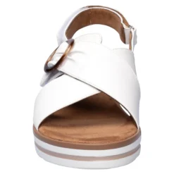 Komfort-Fashionsandale ­„Franka“ weiß
