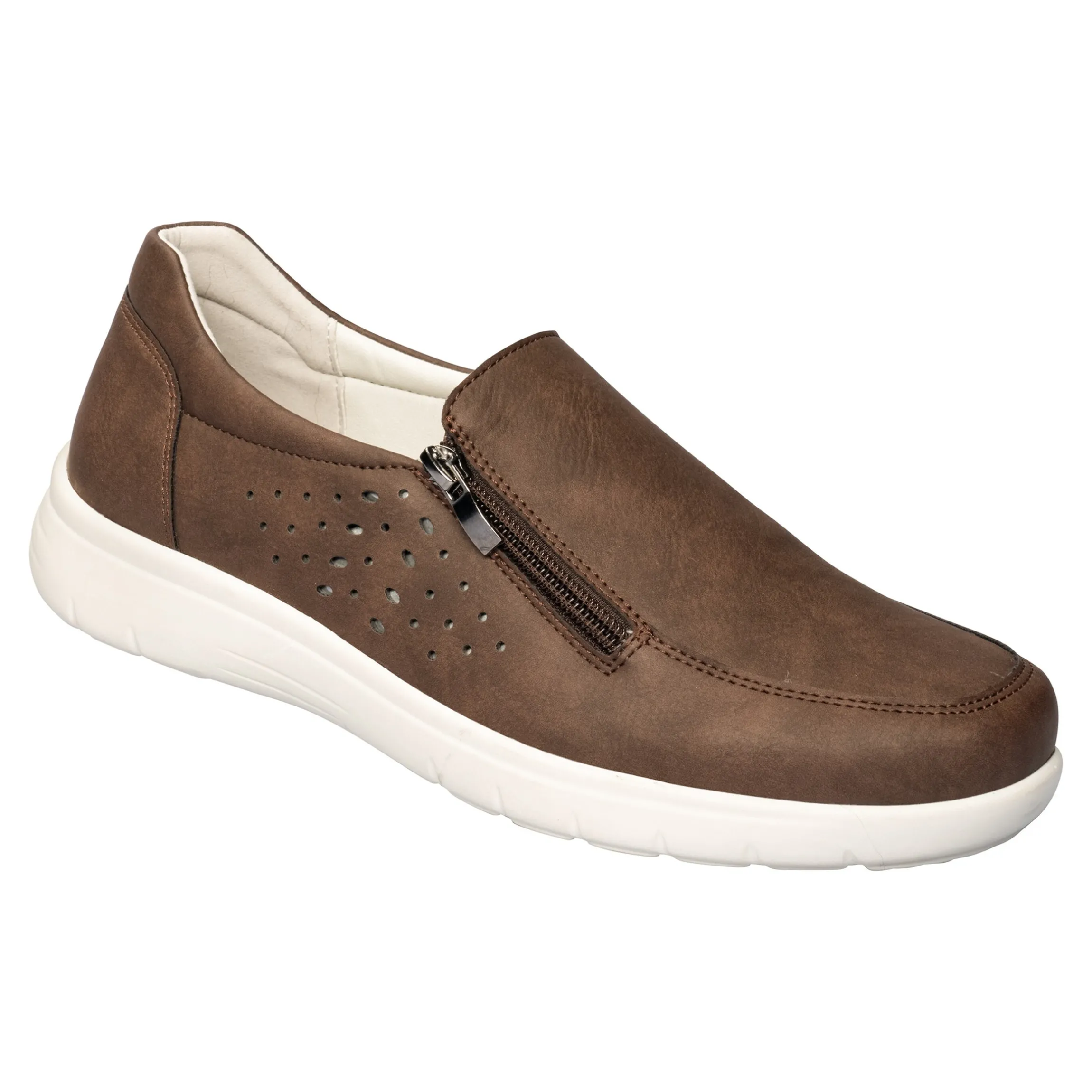 Komfort-Halbschuh "Helga" mokka