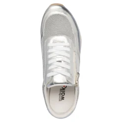 Komfort-Meshsneaker H-Weite „Martina“ silber