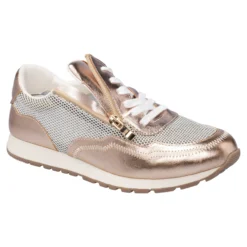 Komfort-Meshsneaker H-Weite „Martina“ gold