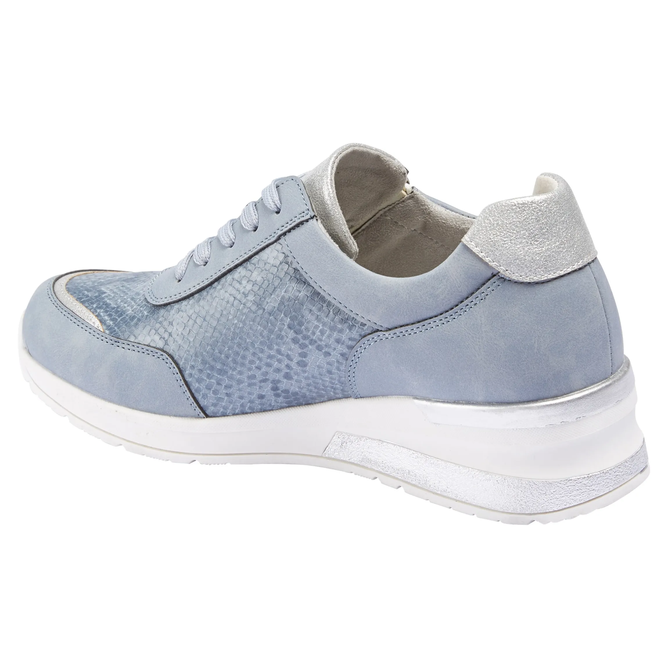 Komfort-Sneaker "Evi" rauchblau