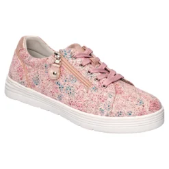 Komfort-Sneaker „Flower Power“ rose