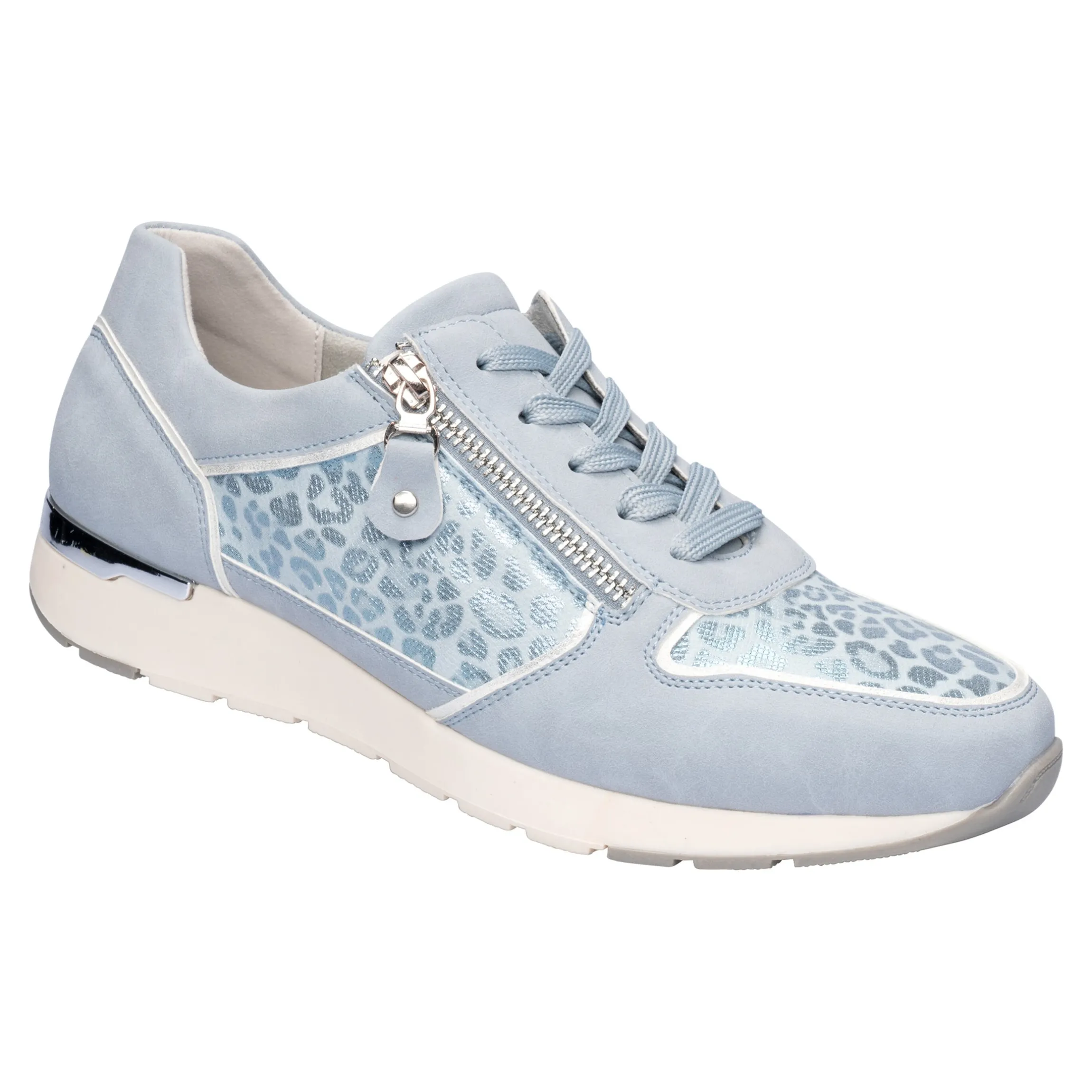Komfort-Sneaker "Leo" eisblau