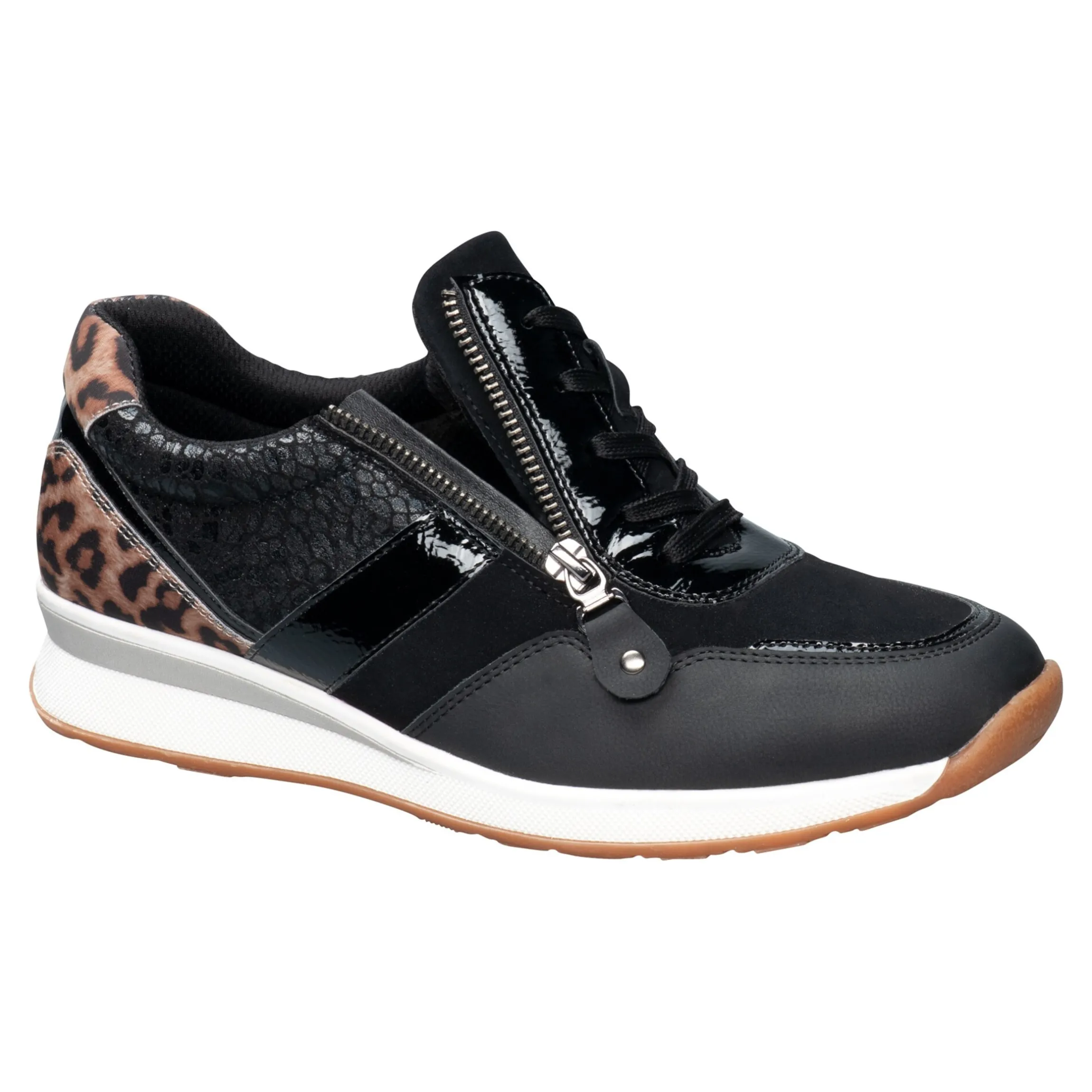 Komfort-Sneaker "Melanie" mit Leder-Decksohle