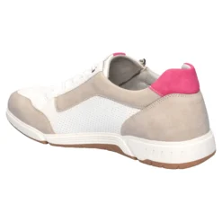 Komfort-Sneaker mit Leder-Decksohle „Lena“ pink