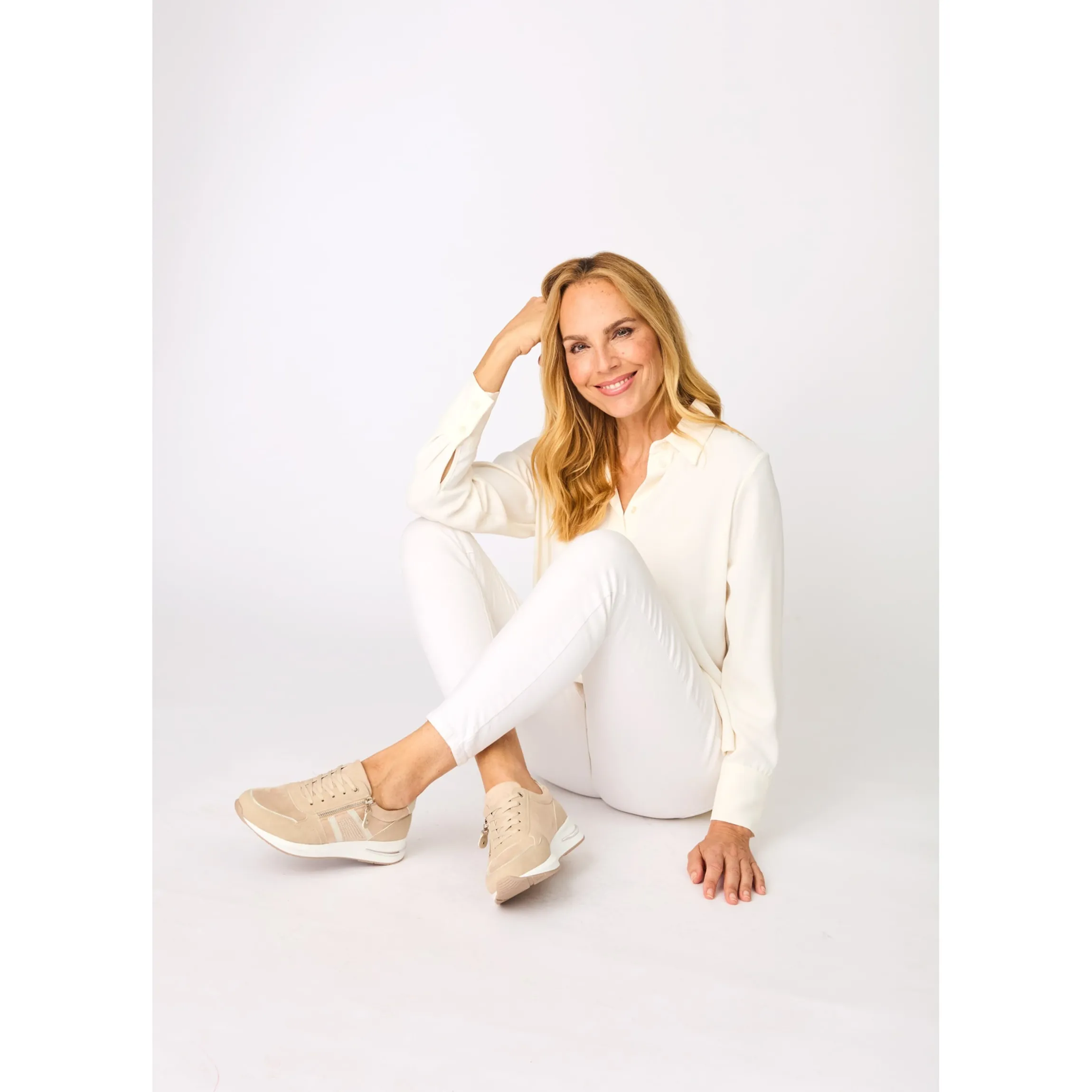 Komfort-Sneaker „Nadine“ beige