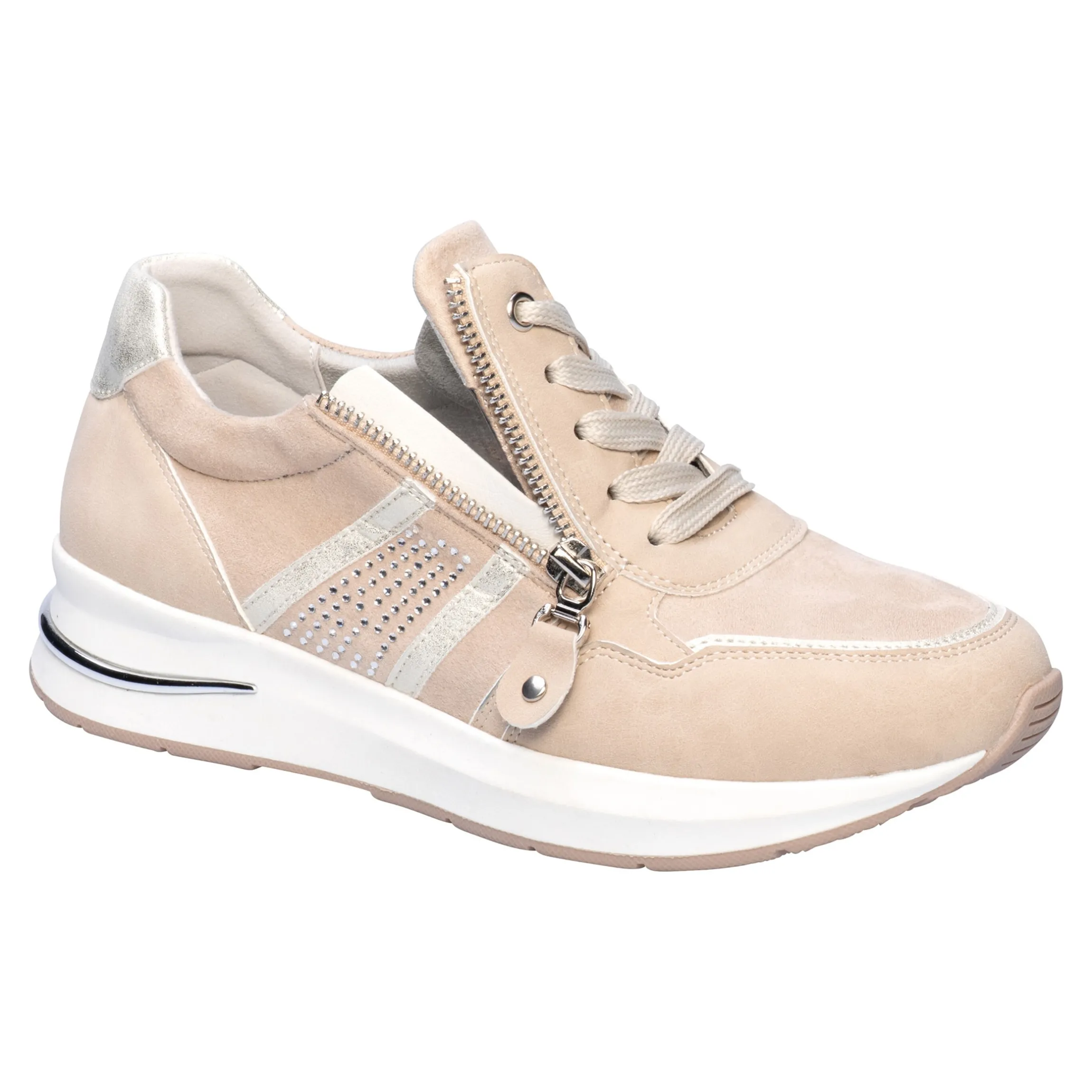 Komfort-Sneaker „Nadine“ beige