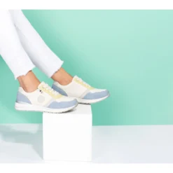 Komfort-Sneaker „Simone“ rauchblau