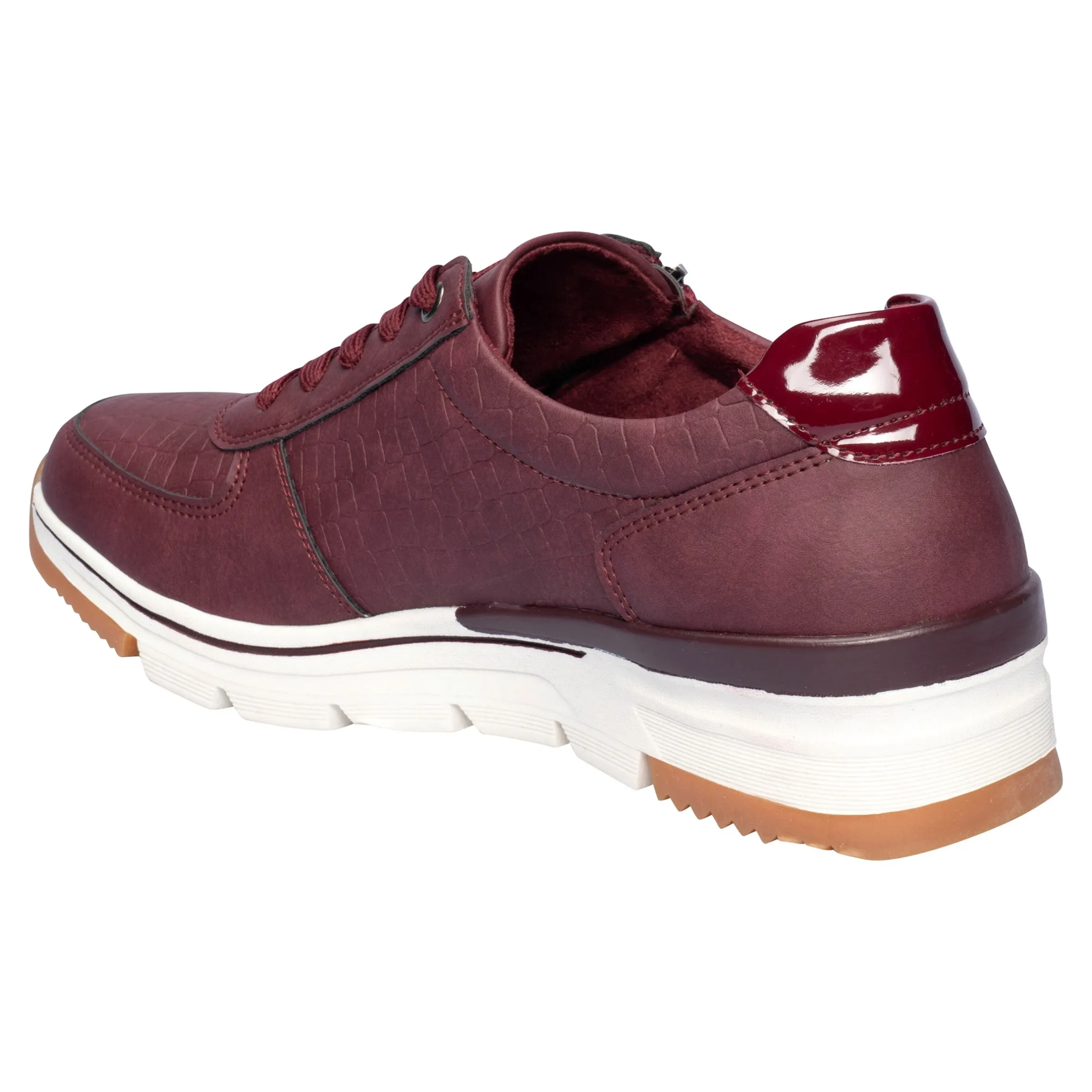 Komfort-Sneaker "Wendy" pflaume