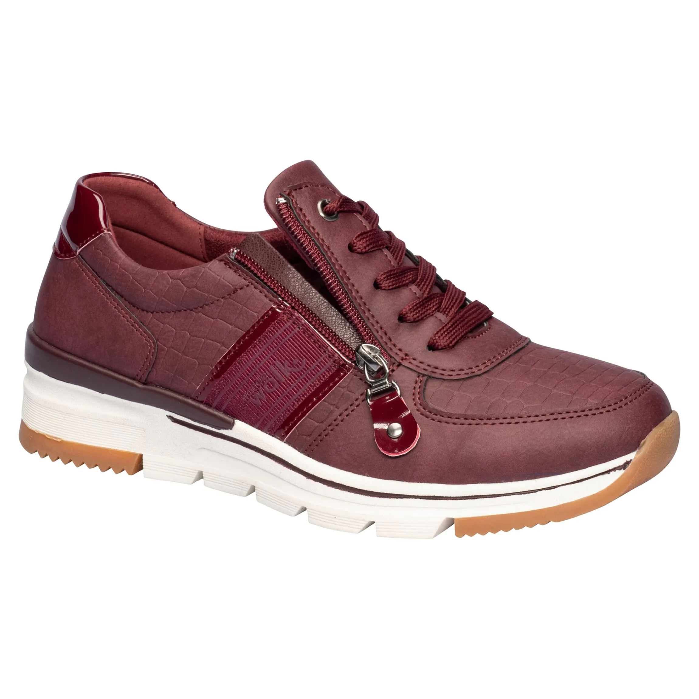 Komfort-Sneaker "Wendy" pflaume