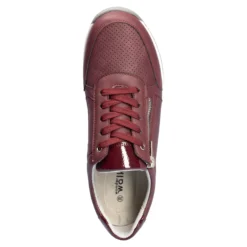 Komfort-Wechselsneaker „Julia“ mit Austauschsohle pflaume