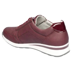 Komfort-Wechselsneaker „Julia“ mit Austauschsohle pflaume