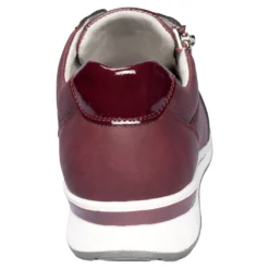 Komfort-Wechselsneaker „Julia“ mit Austauschsohle pflaume