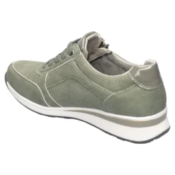 Komfort-Wechselsneaker „Julia“ mit Austauschsohle eukalyptus
