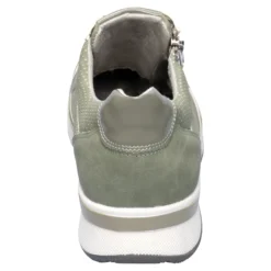 Komfort-Wechselsneaker „Julia“ mit Austauschsohle eukalyptus
