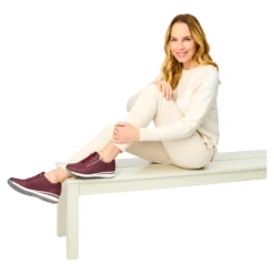 Komfort-Wechselsneaker „Julia“ mit Austauschsohle grau