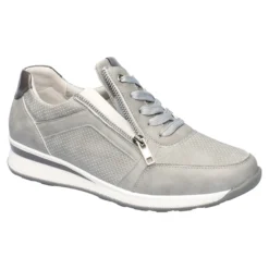 Komfort-Wechselsneaker „Julia“ mit Austauschsohle grau