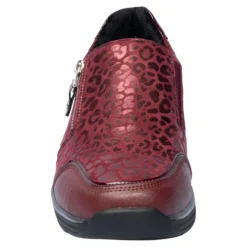 Komfort-Wärmehalbschuh „Leo“ bordeaux
