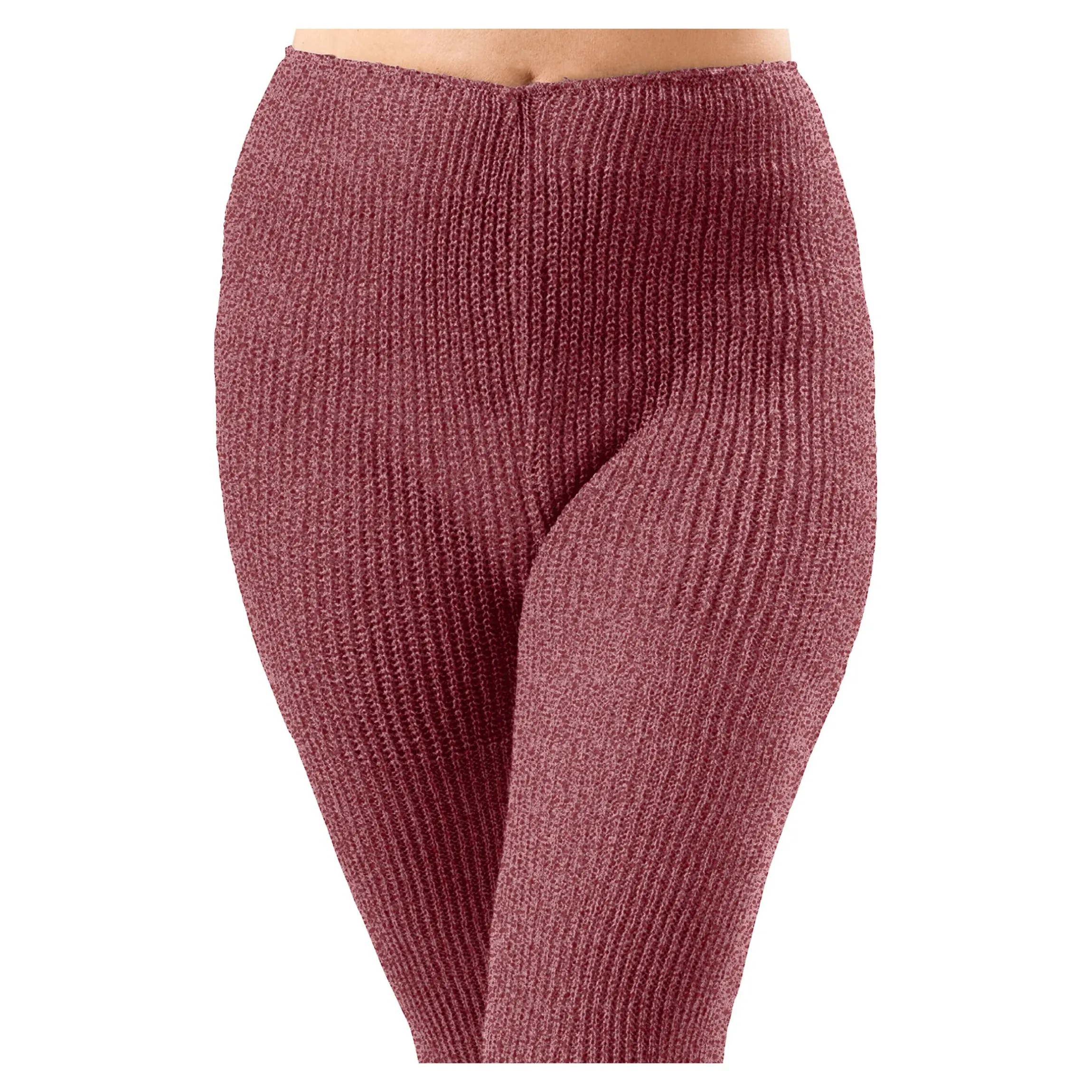 Komfort-Wärmehose bordeaux-melange