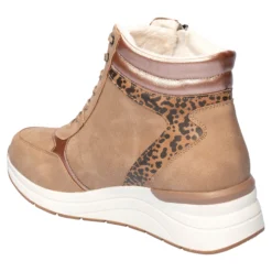 Komfort-Wärme-Knöchelsneaker „Fashion“ beige