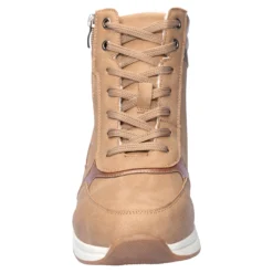 Komfort-Wärme-Knöchelsneaker „Fashion“ beige