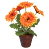 Kunstblume "Gerbera-Topf"
