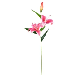 Kunstblume „Lilie“ pink