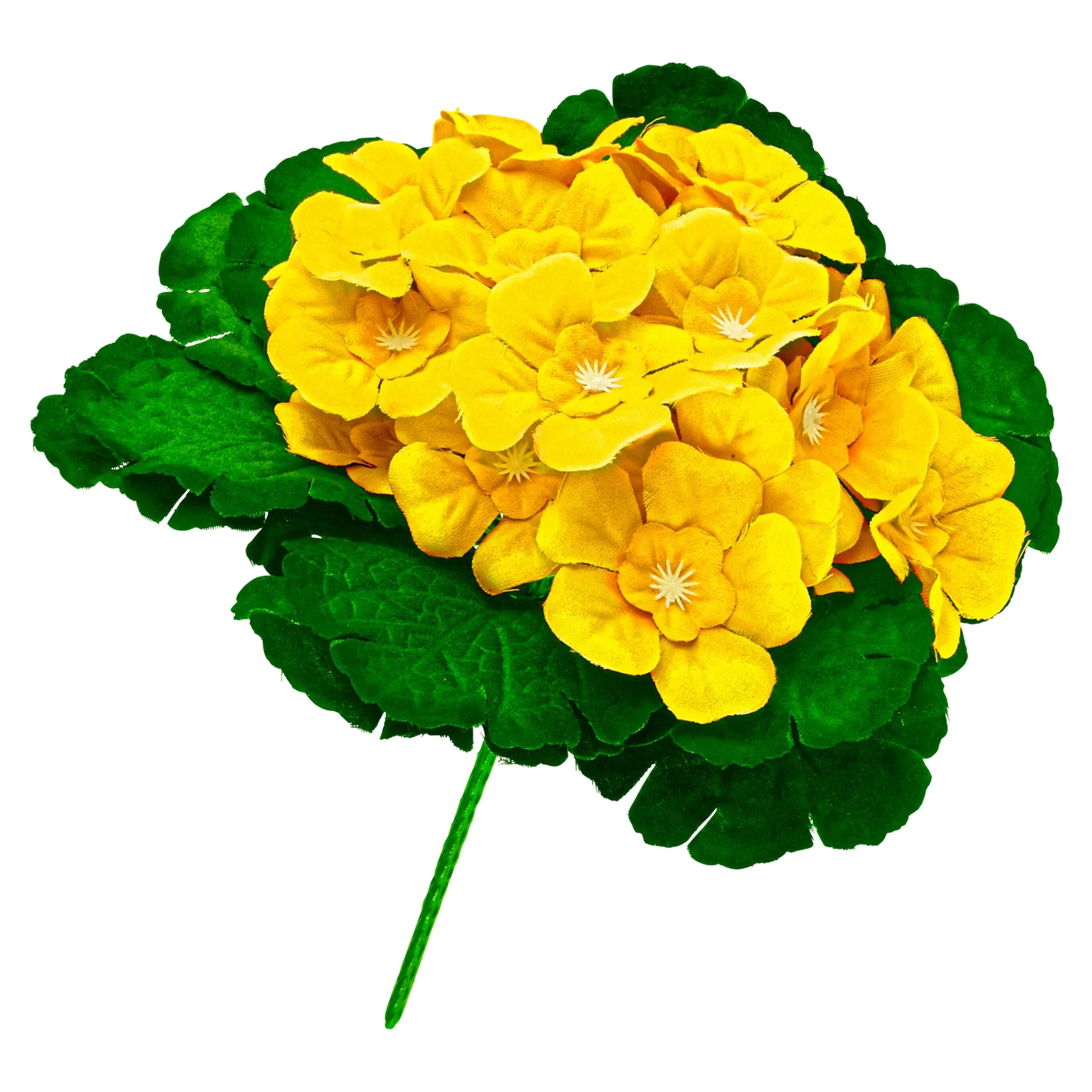 Kunstblume "Primel" gelb
