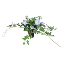 Kunstblume "Winde" blau