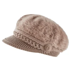 Kuschel-City-Mütze taupe