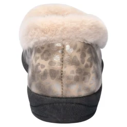 Kuschel-Hausschuh-Ballerina „Birgit“ beige