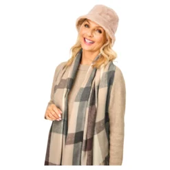 Kuschel-Hut „Olga“ beige
