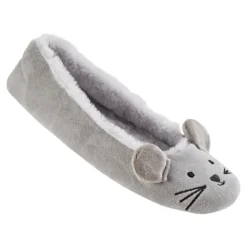 Kuschelwarm-Pantoffel "Mausi"