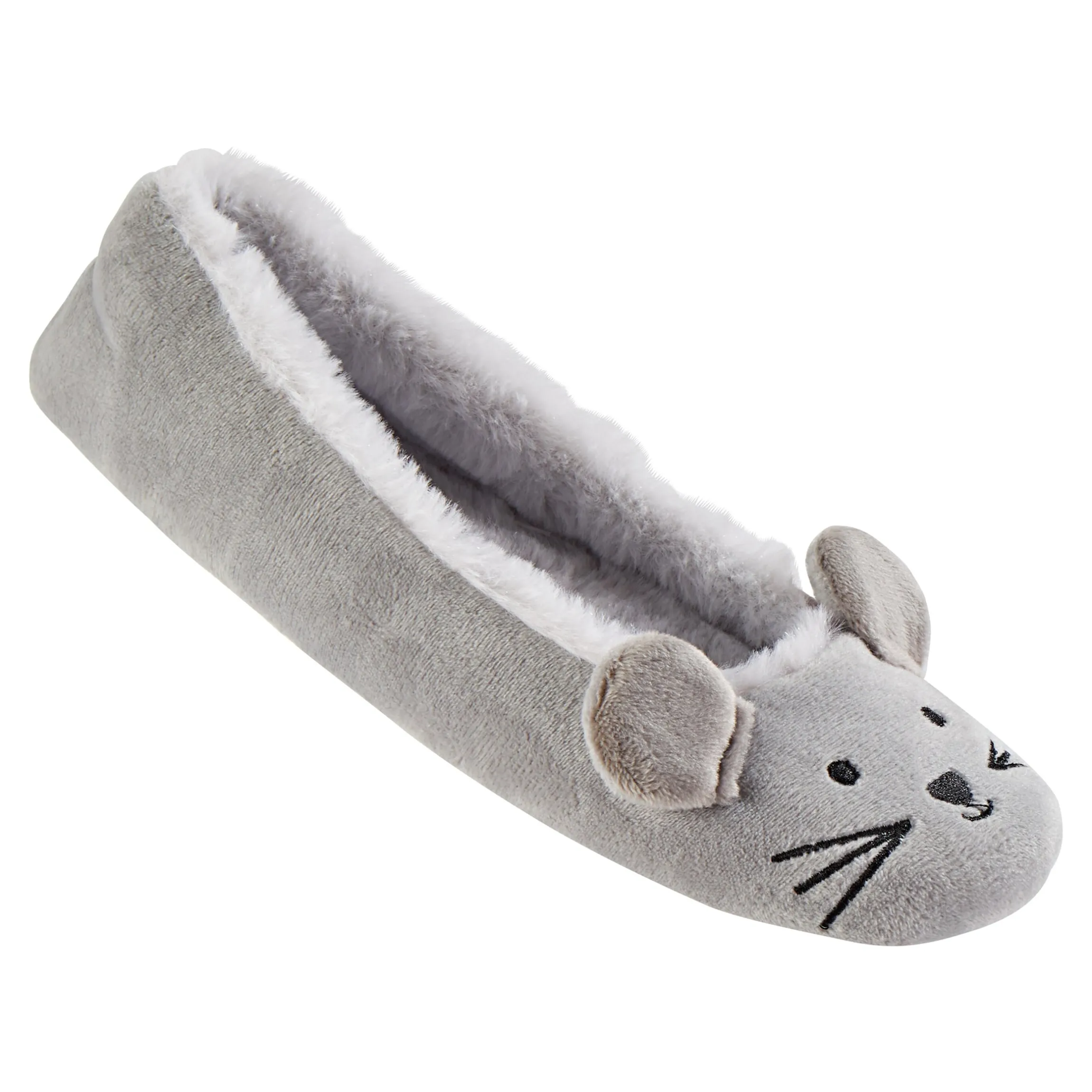 Kuschelwarm-Pantoffel "Mausi"